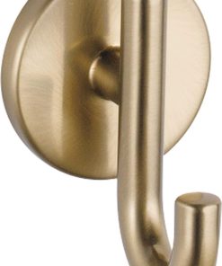 Delta Trinsic (1-Pack) Towel Hooks Champagne Bronze Single Bathroom Hooks Wall Mounted for Robes & Towels Hand Towel Hook Holder Kitchen. Bathroom Accessories